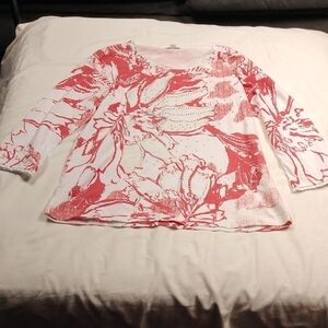 Erin London women's 3/4 sleeved top size medium